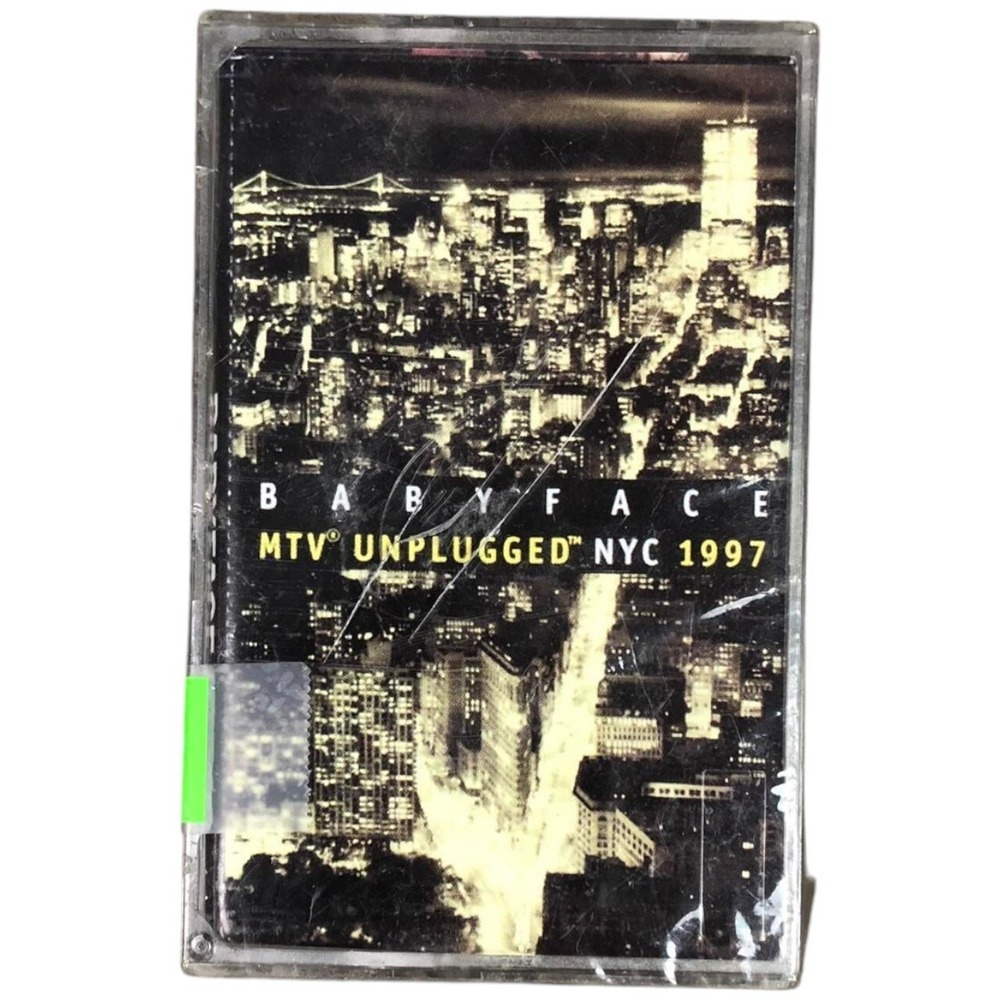 Factory Sealed Babyface MTV Unplugged NYC 1997 Cassette